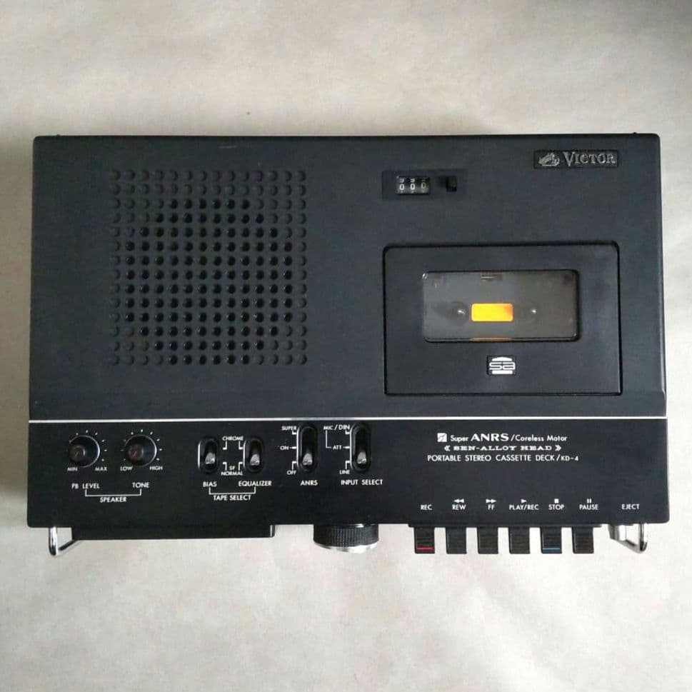 Victor KD-4 ナマロクデッキ/ステレオカセットデッキ 2台セット