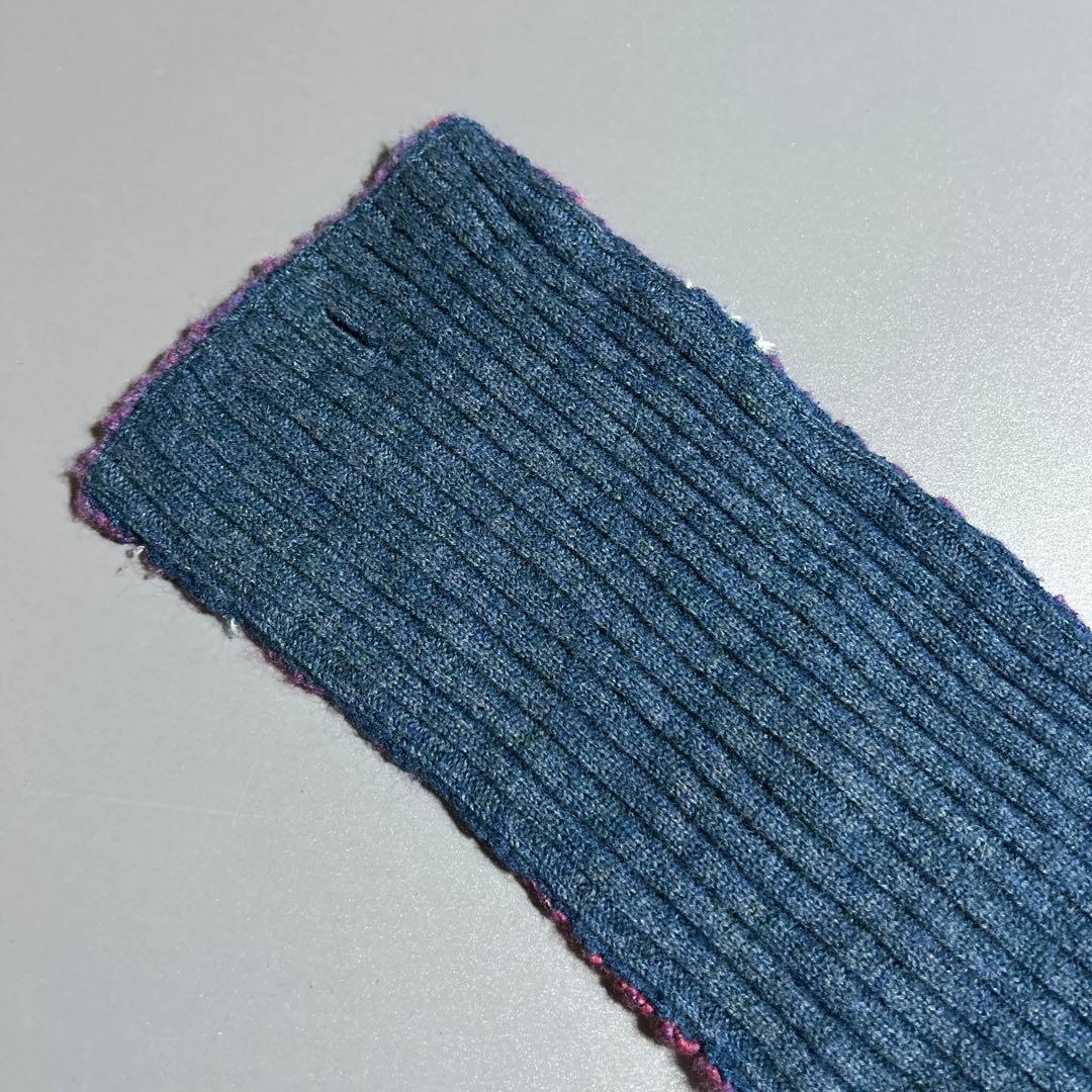 M.&KYOKO エムアンドキョウコ リバーシブル　マフラー　ネックウォーマー