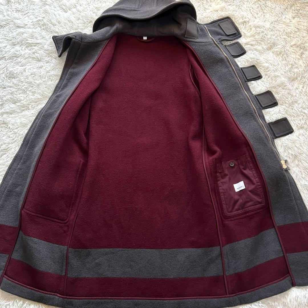 希少XL相当　バーバリー　ダッフルコート　ロングコート　近年モデル　XL