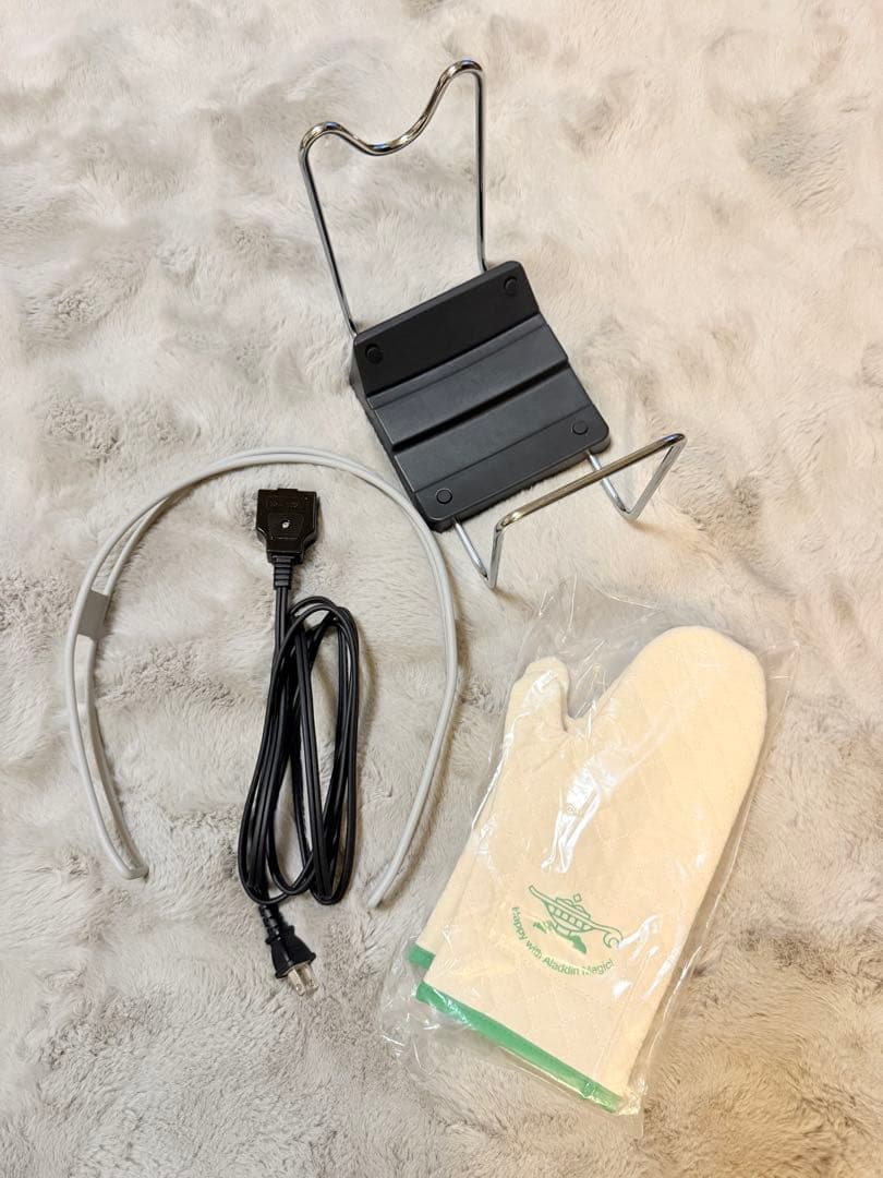 アラジンミントグリーン 蓋付きホットプレート