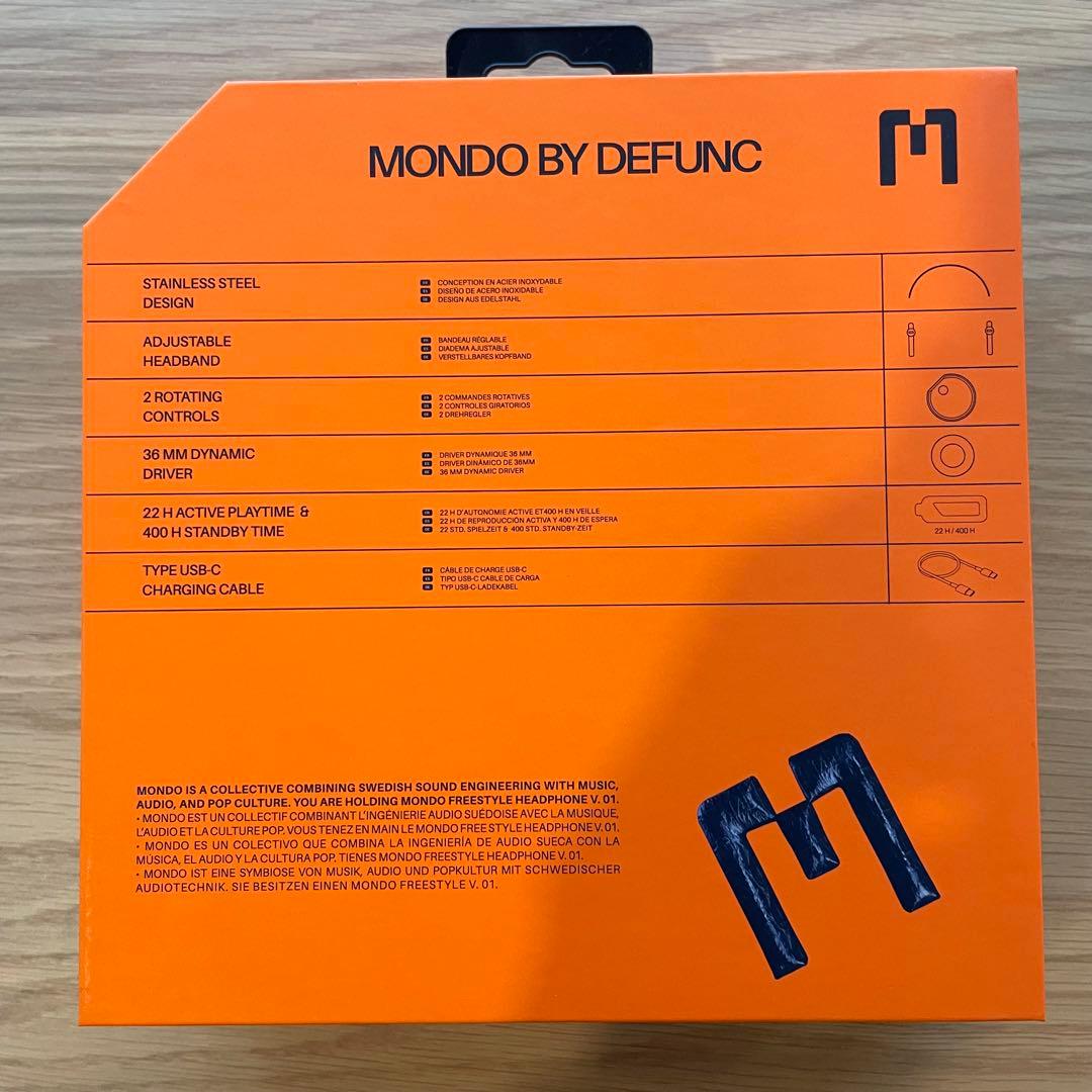 【MONDO BY DEFUNC】MONDO FreeStyle ヘッドホン