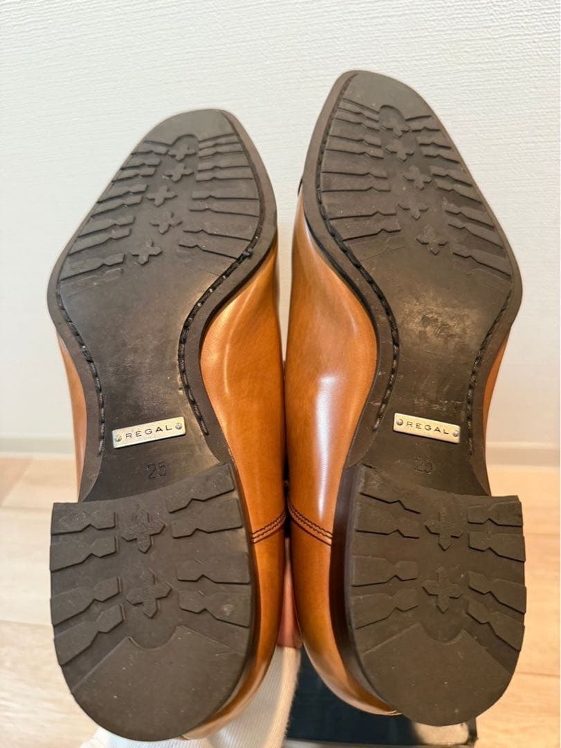 美品！REGAL ブラウン ドレスシューズ