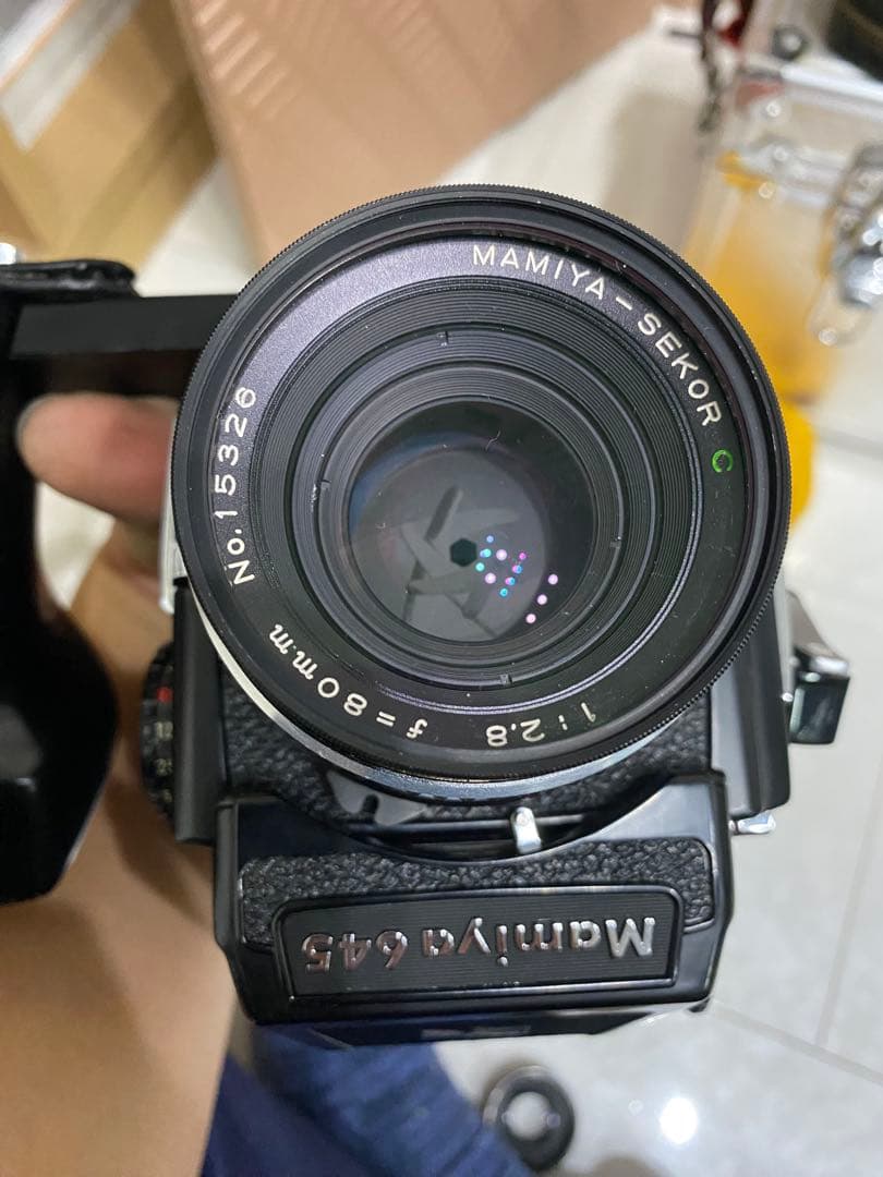 Mamiya M645 1000s レンズ付き