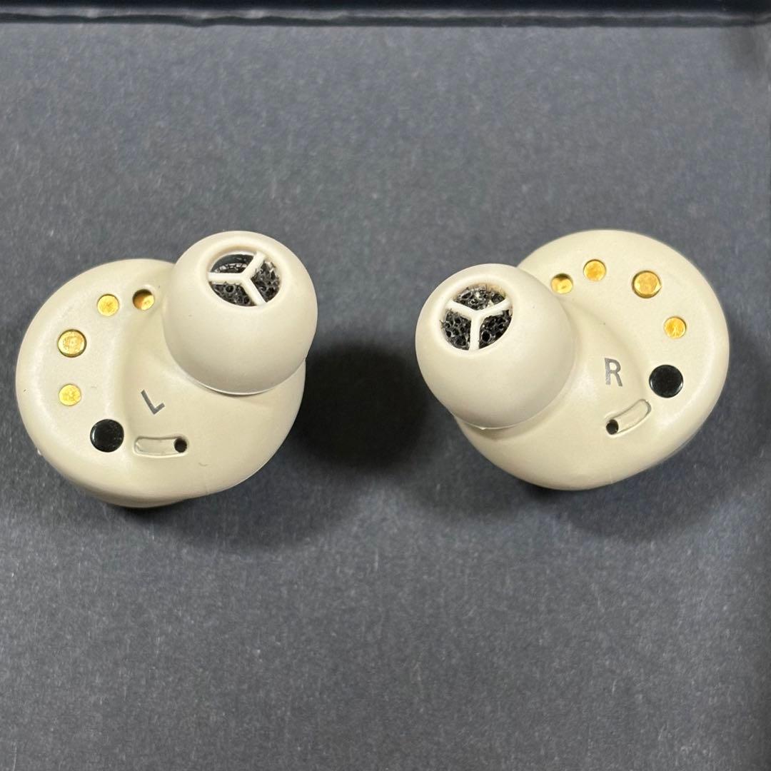 【美品】Technics ワイヤレスイヤホン EAH-AZ100-N ゴールド