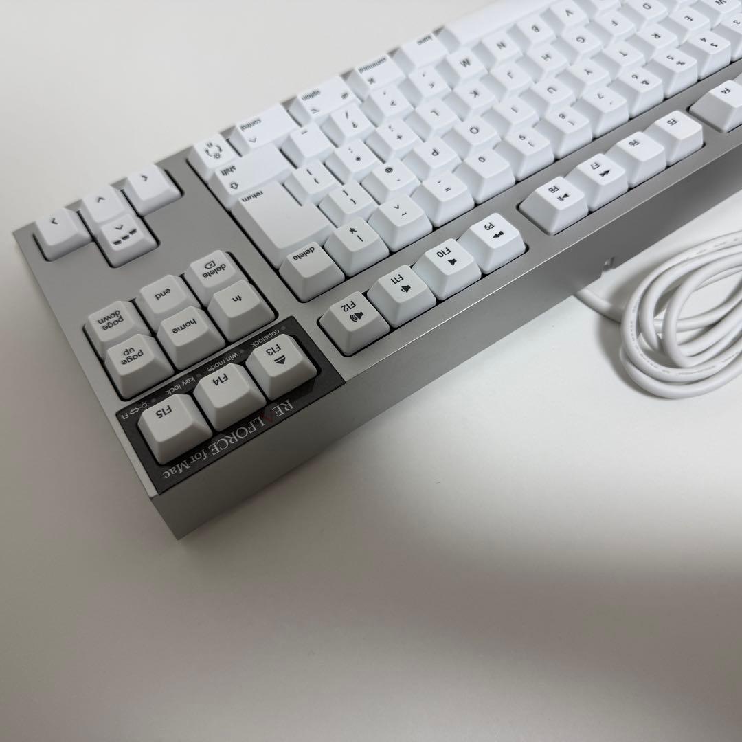 キーボード REALFORCE TKL SA for Mac R2TLSA-JP4M-WH