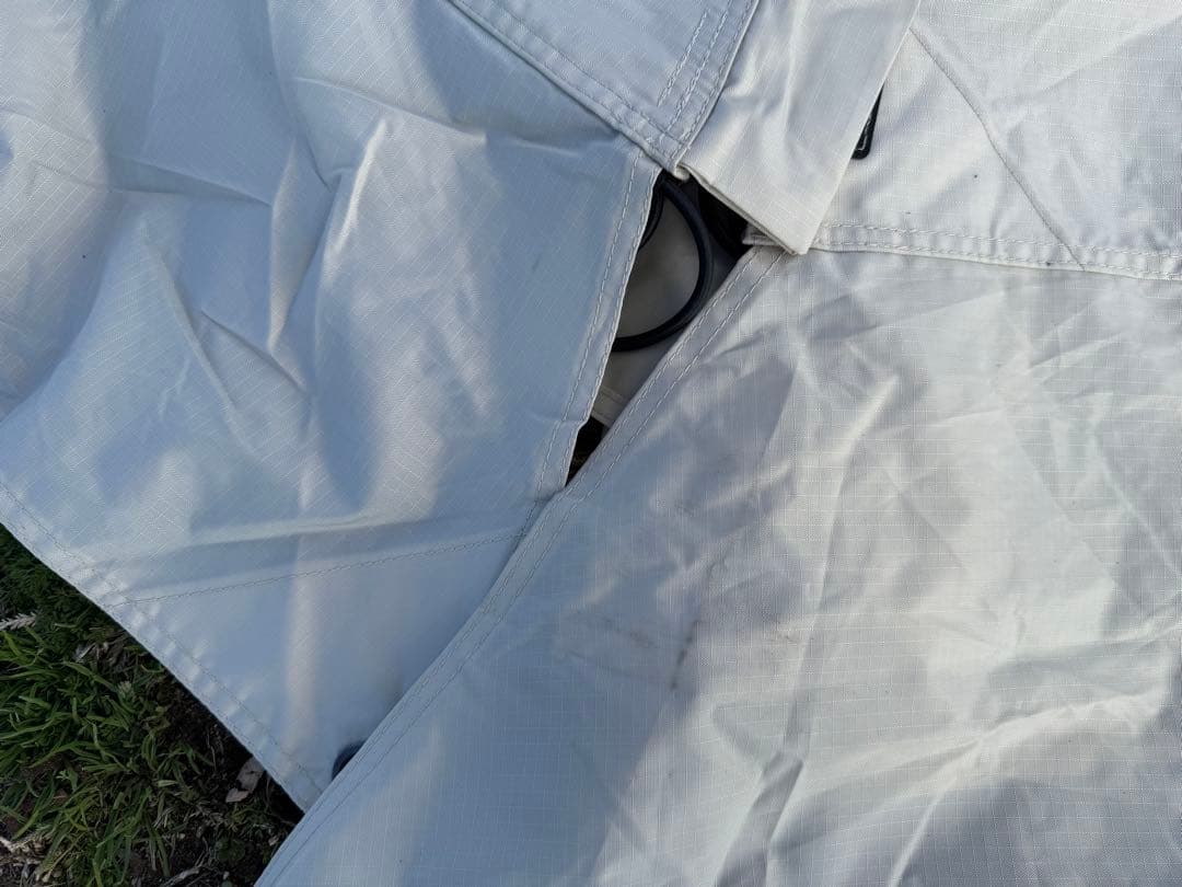 ＊①スノーピーク　パーフェクトランドロック　アイボリー