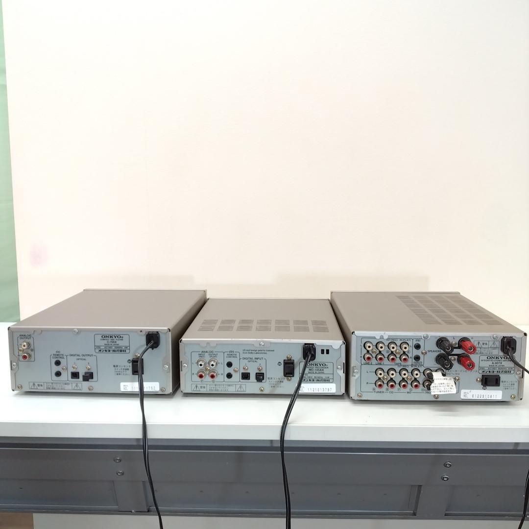 若《FZTJT》ONKYO　A-907X　MD-105AX　G705X他　セット