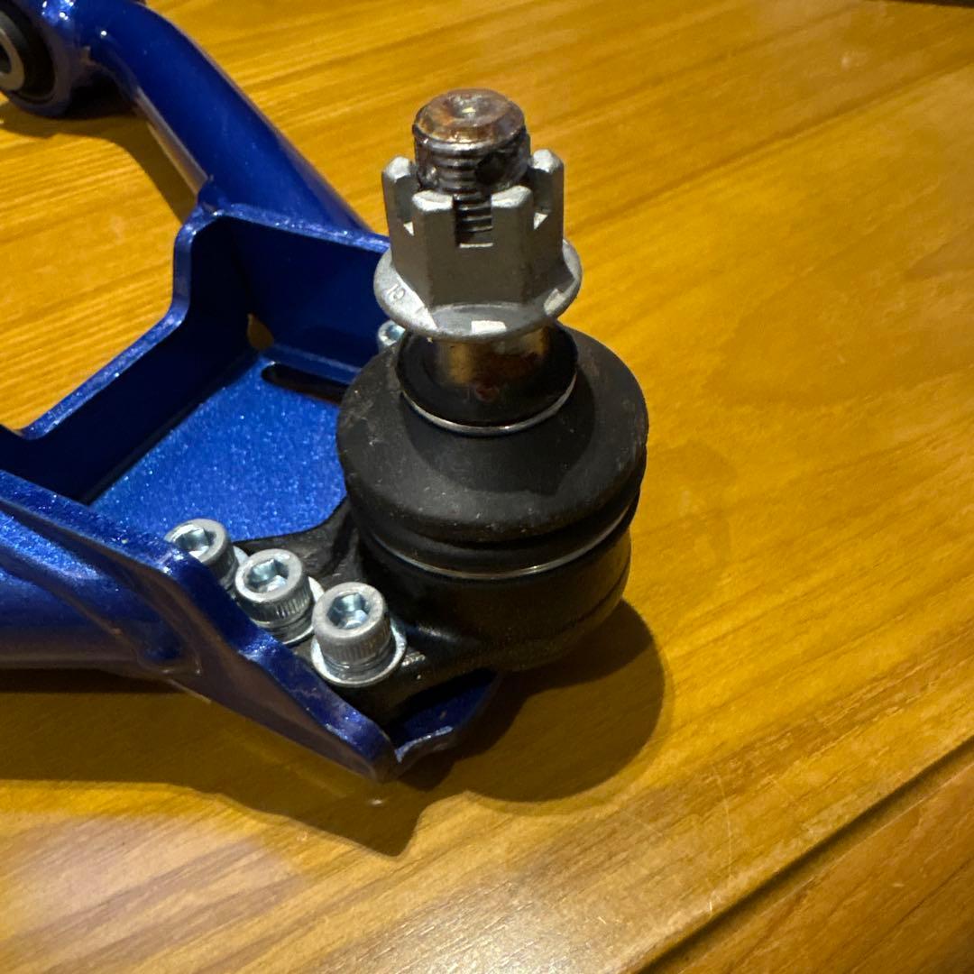 s2000 フロントアッパーアーム ブルエリ