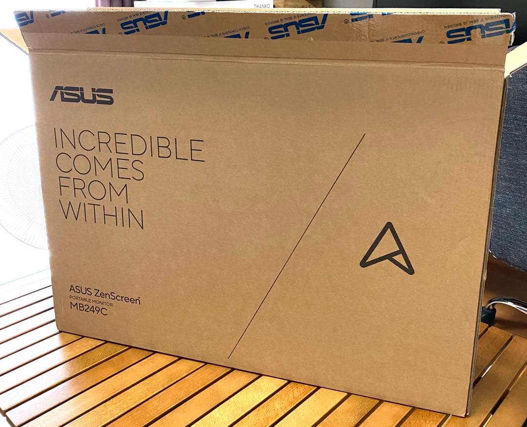 ASUS モバイルモニター ZenScreen MB249C 23.8インチ