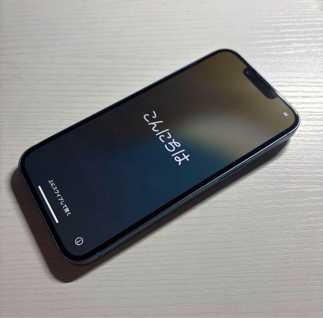 iPhone 14 128GB ブルー SIMフリー 極美品