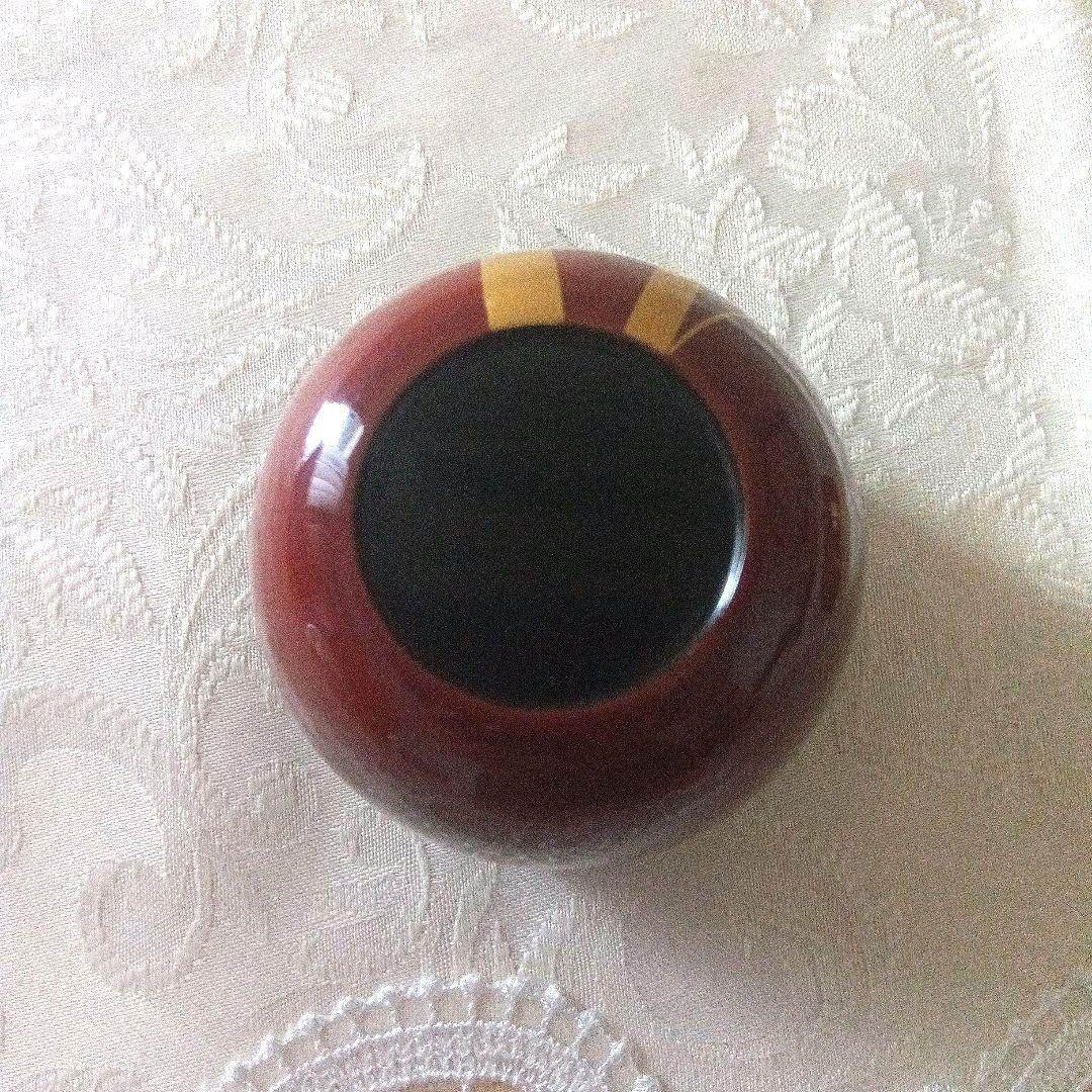 中棗　竹蒔絵　山下泰園作　蒔絵師　共箱　在銘　茶道具