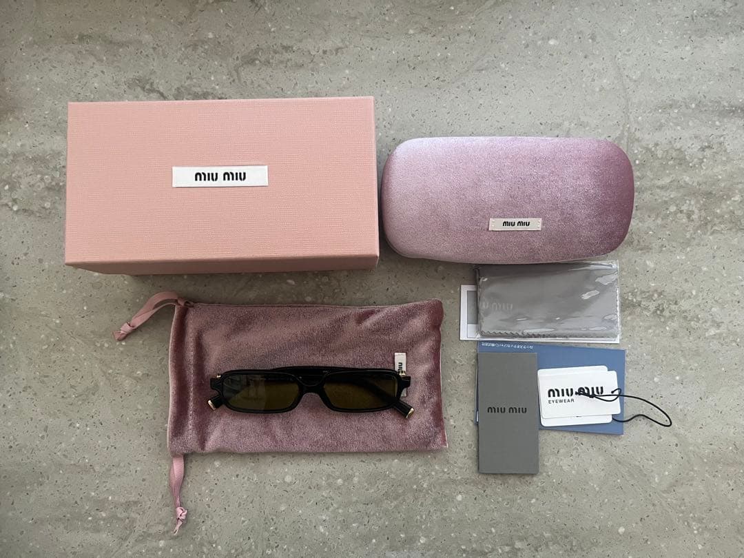 miumiu miu miu ミュウミュウ リガード サングラス メガネ