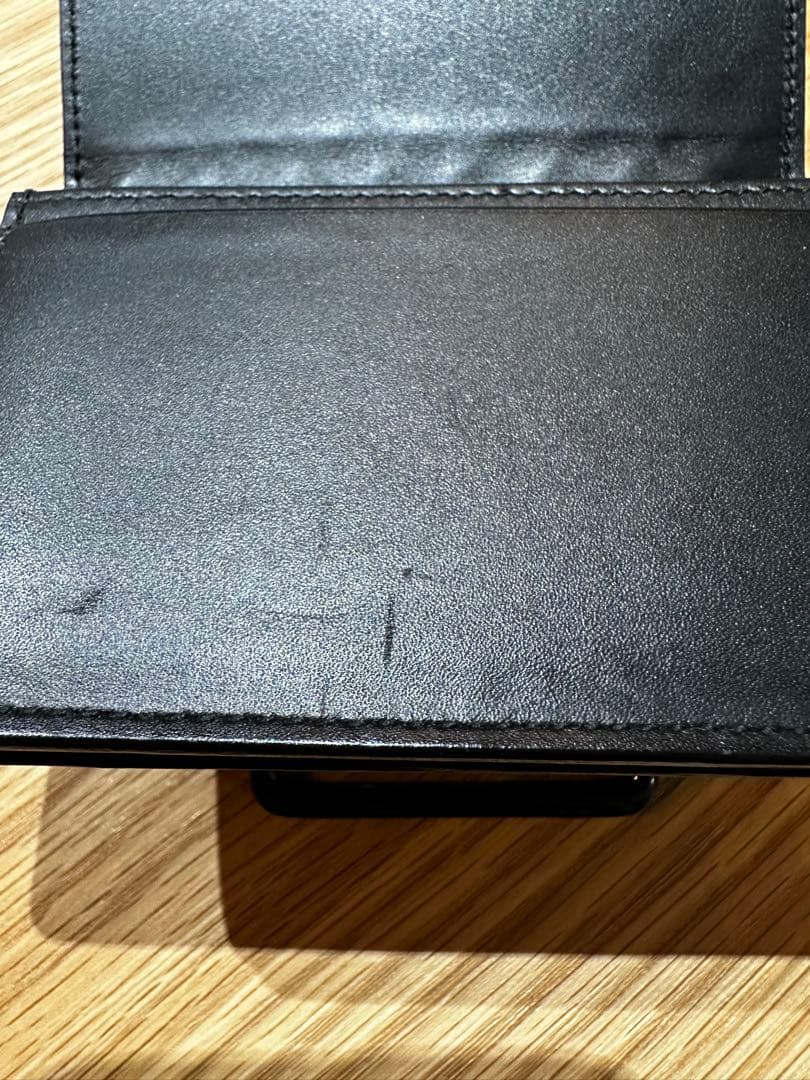 [美品]ボッテガヴェネタ　名刺入れ　黒