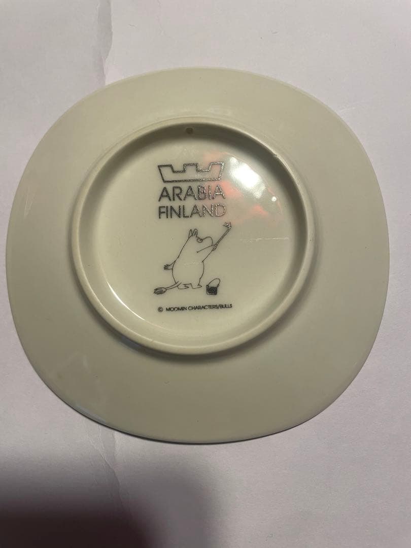 ムーミン アラビア ARABIA ウォールプレート 皿 エンジントラブル 箱付