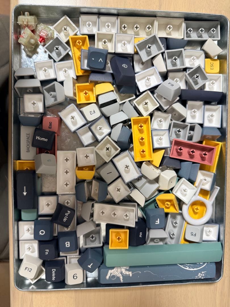 分割キーボード 7spro キーキャップなどのおまけ付き
