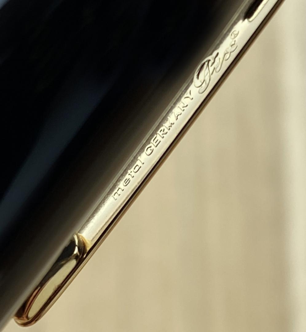 未使用に近い 現行品 モンブラン 149 18K 中字 Au750吸入式 万年筆