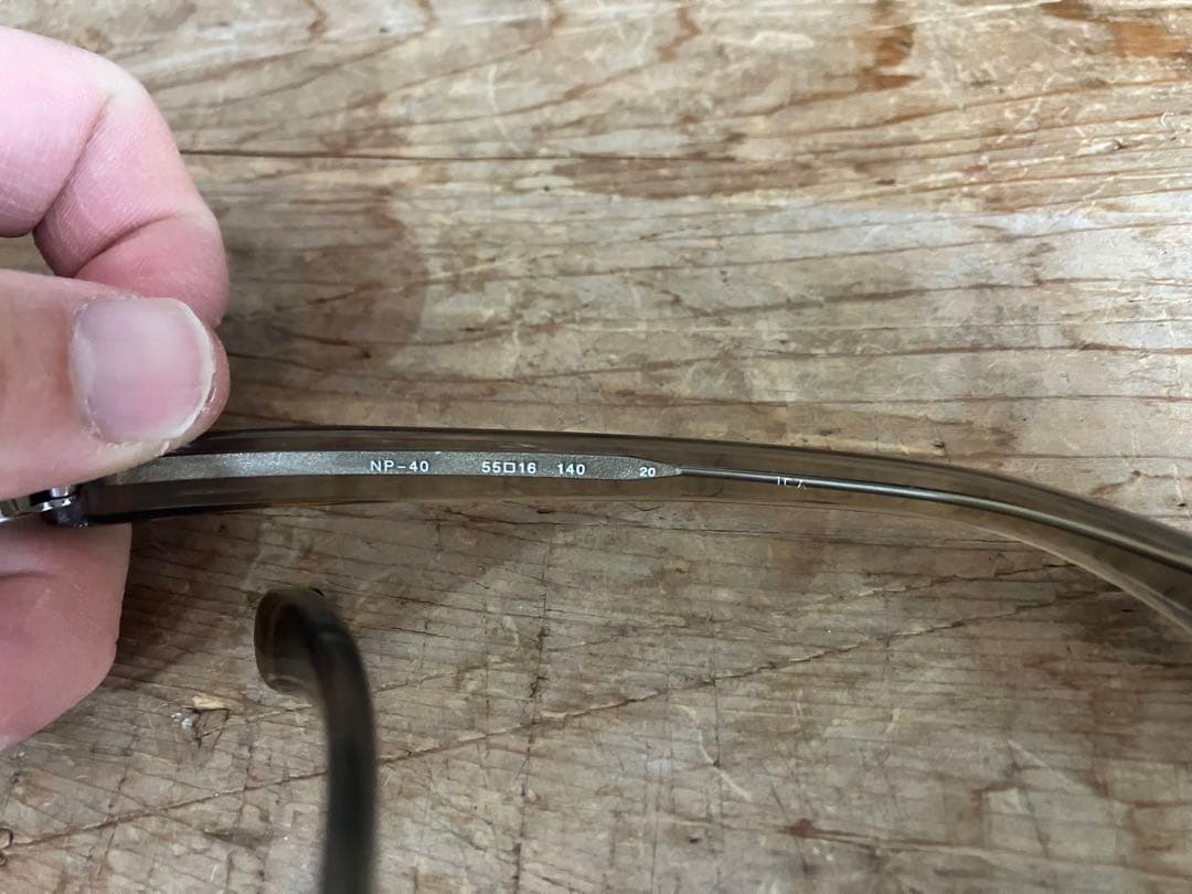 999.9 NP-40 フレーム　レンズ度入り