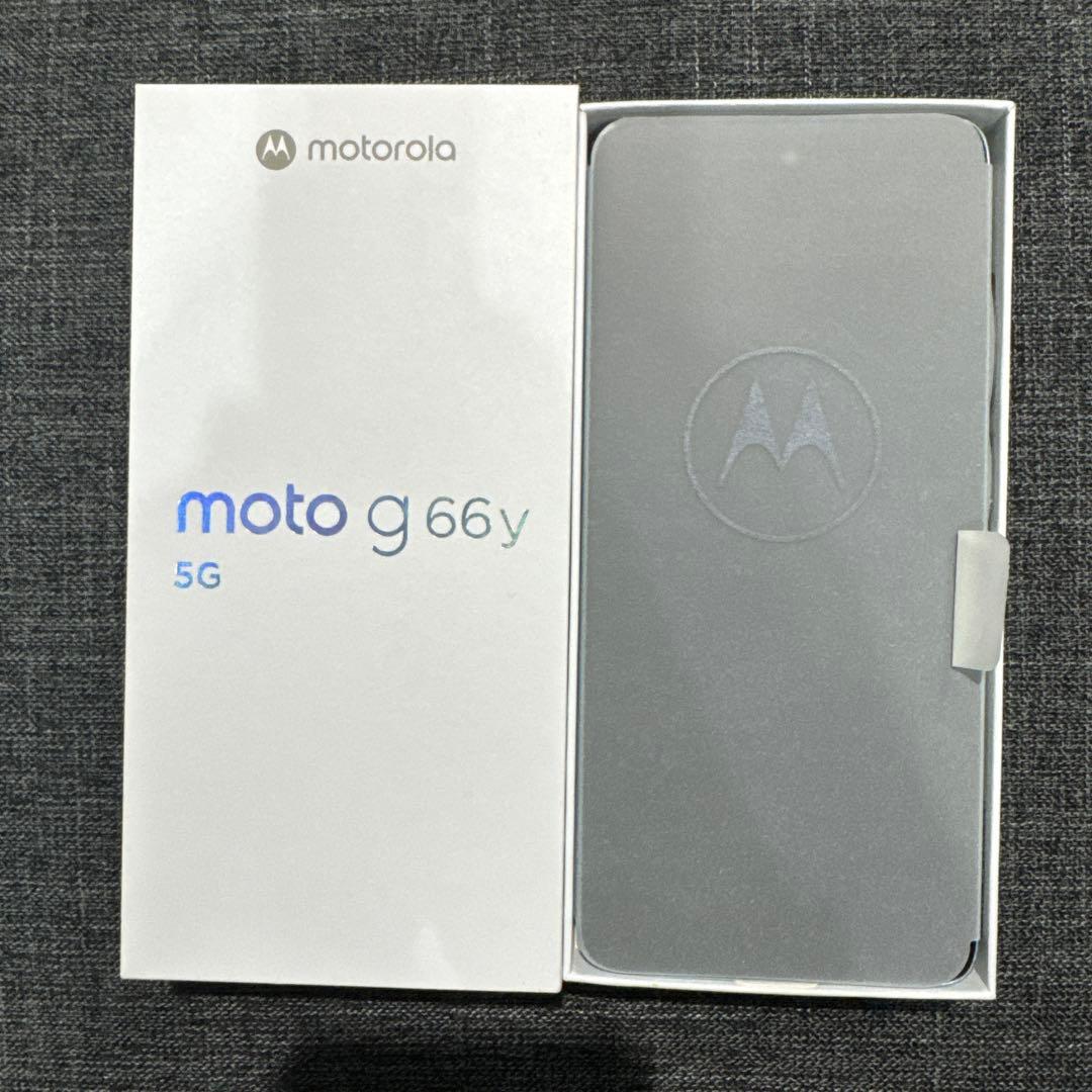Motorola moto g 66 y 5G グレーミスト