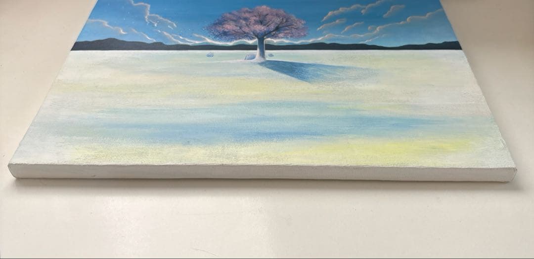 sakura アクリル画