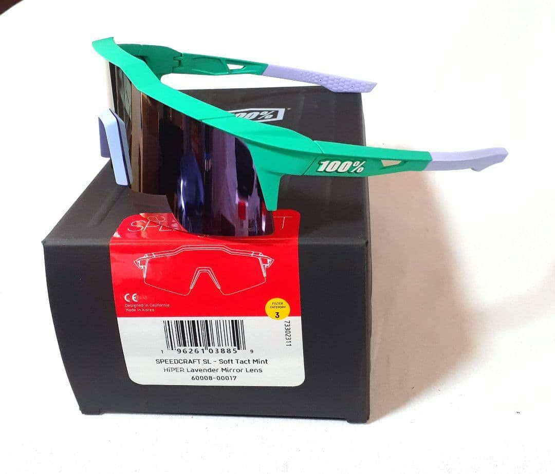 100% Speedcraft SL ラベンダー ワンハンドレッド サングラス