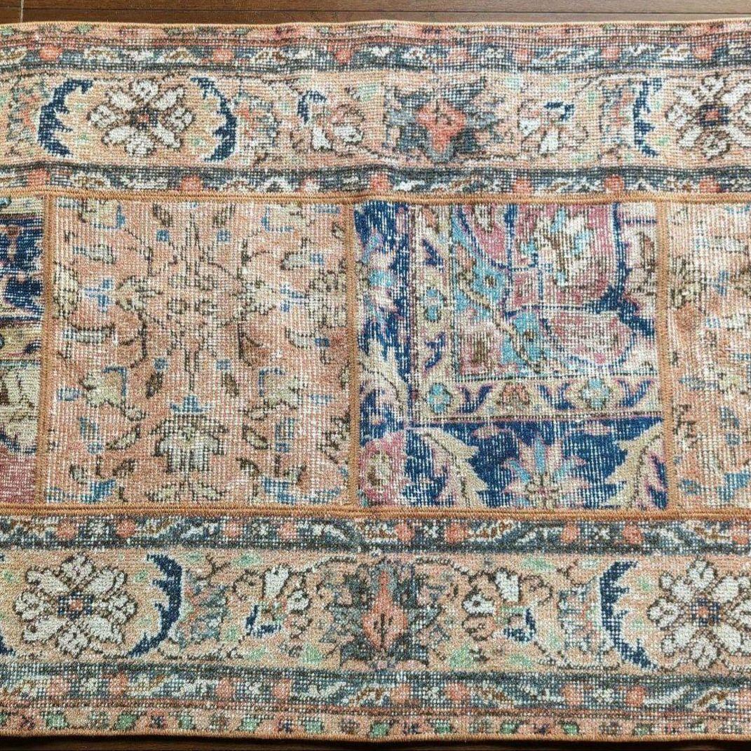 ＊ヴィンテージラグ トルコラグ ラウンドラグ Vintage rug 06＊