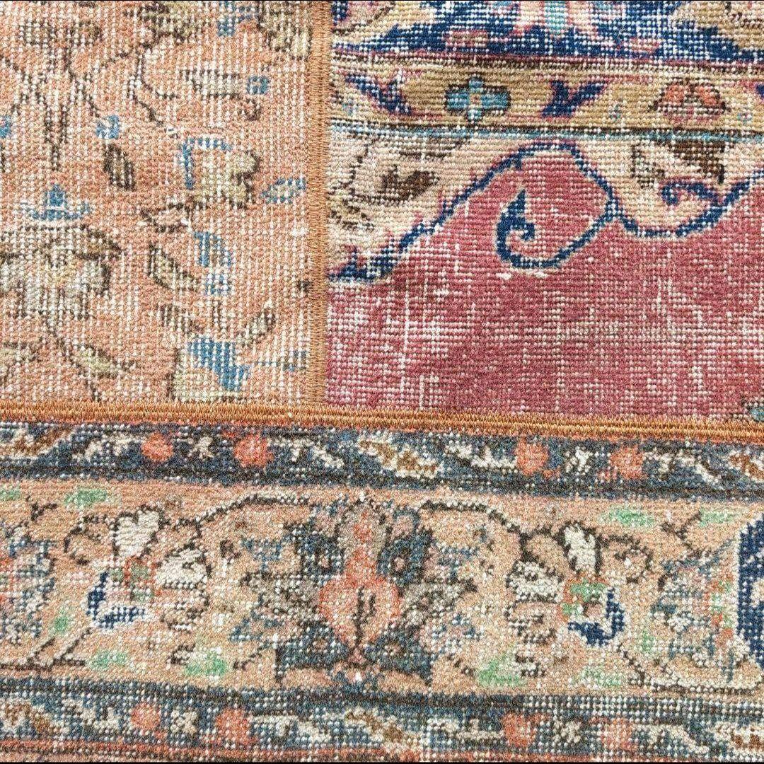 ＊ヴィンテージラグ トルコラグ ラウンドラグ Vintage rug 06＊