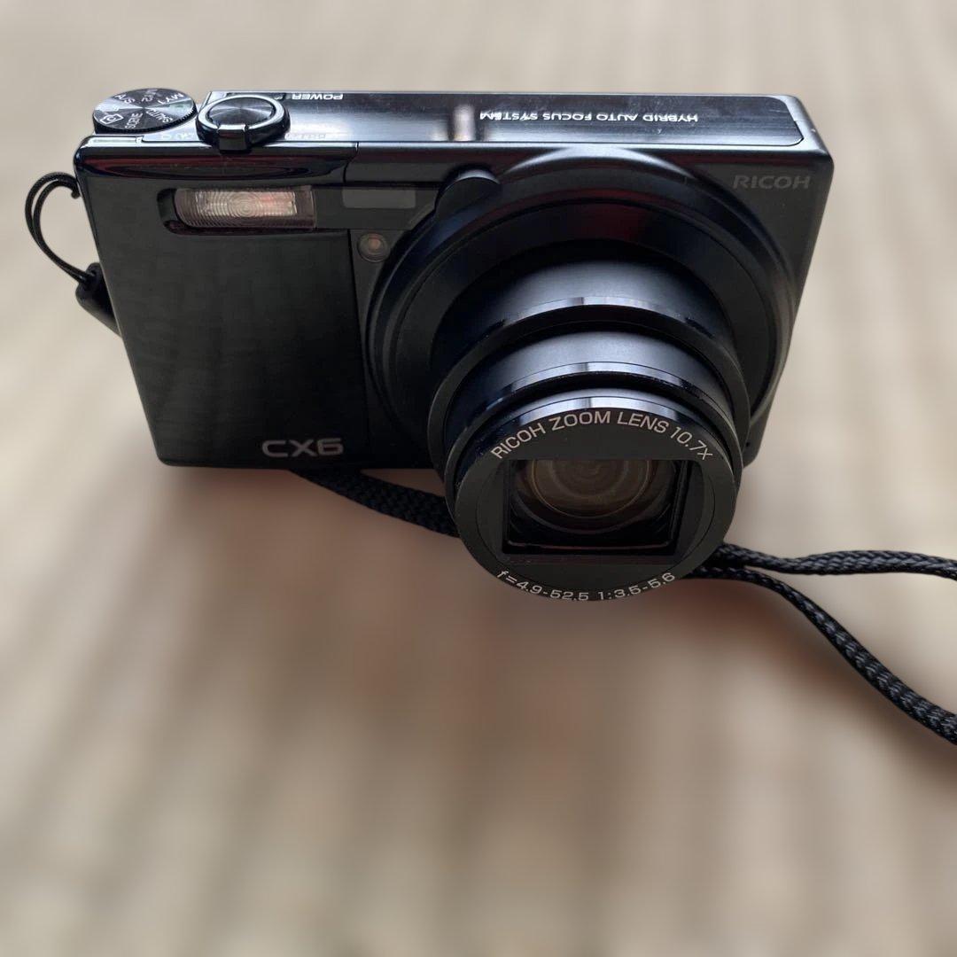 【完動品】RICOH CX6 コンパクトデジタルカメラ