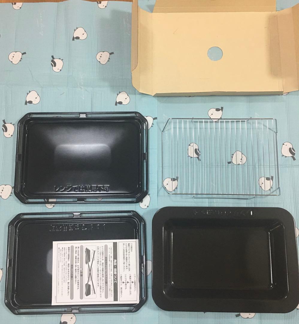 【新品未使用】東芝　石窯ドーム ER-D7000B（K) 角皿2枚 焼網 深皿