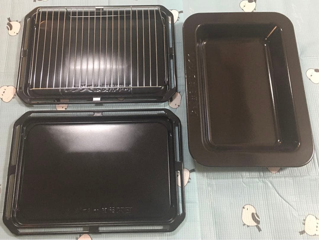 【新品未使用】東芝　石窯ドーム ER-D7000B（K) 角皿2枚 焼網 深皿