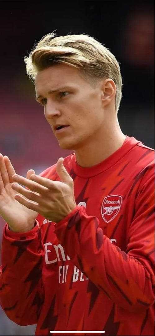 【正規品・美品】アーセナル ウーデゴール23/24 ユニフォーム　日本XL