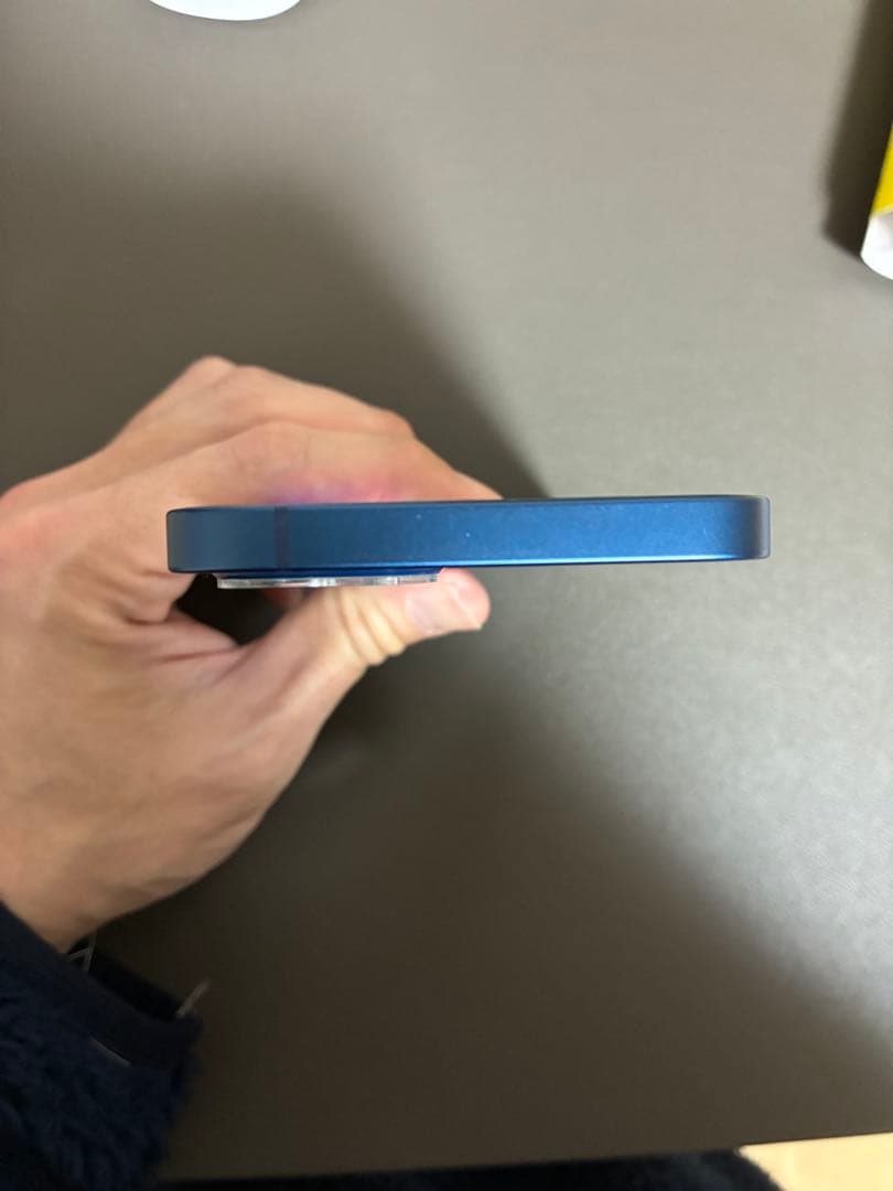 【CASEKOOのケース付き】Apple iPhone 12 本体 ブルー