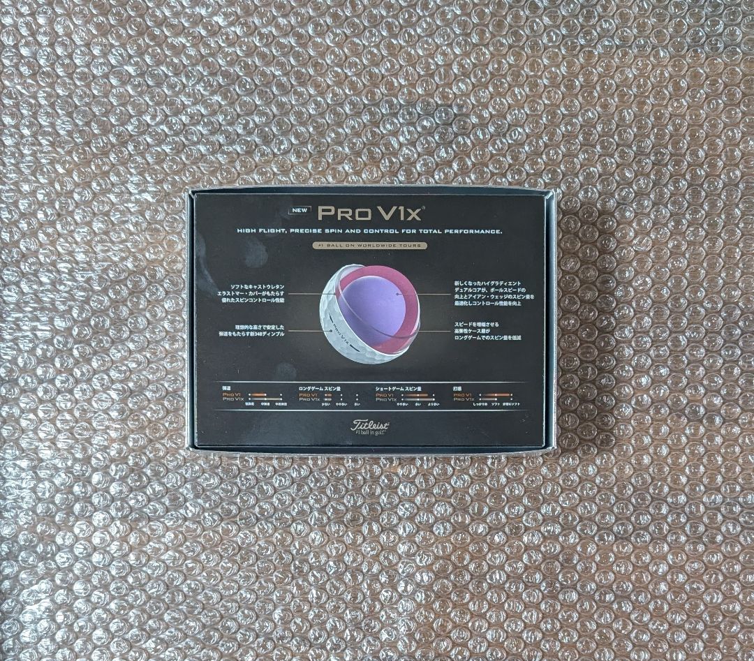新品 タイトリスト PRO V1X ローナンバー 2025年モデル 2ダース