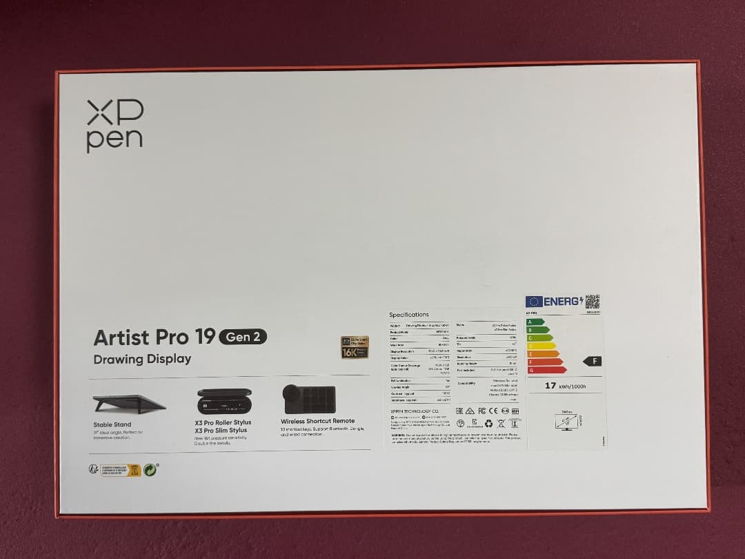 XPPen Artist Pro 19（Gen2）4K液タブ・MD180UH