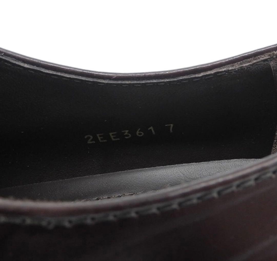 PRADA モノリスダービー　サイズ7(26.5cm〜27.0cm相当)
