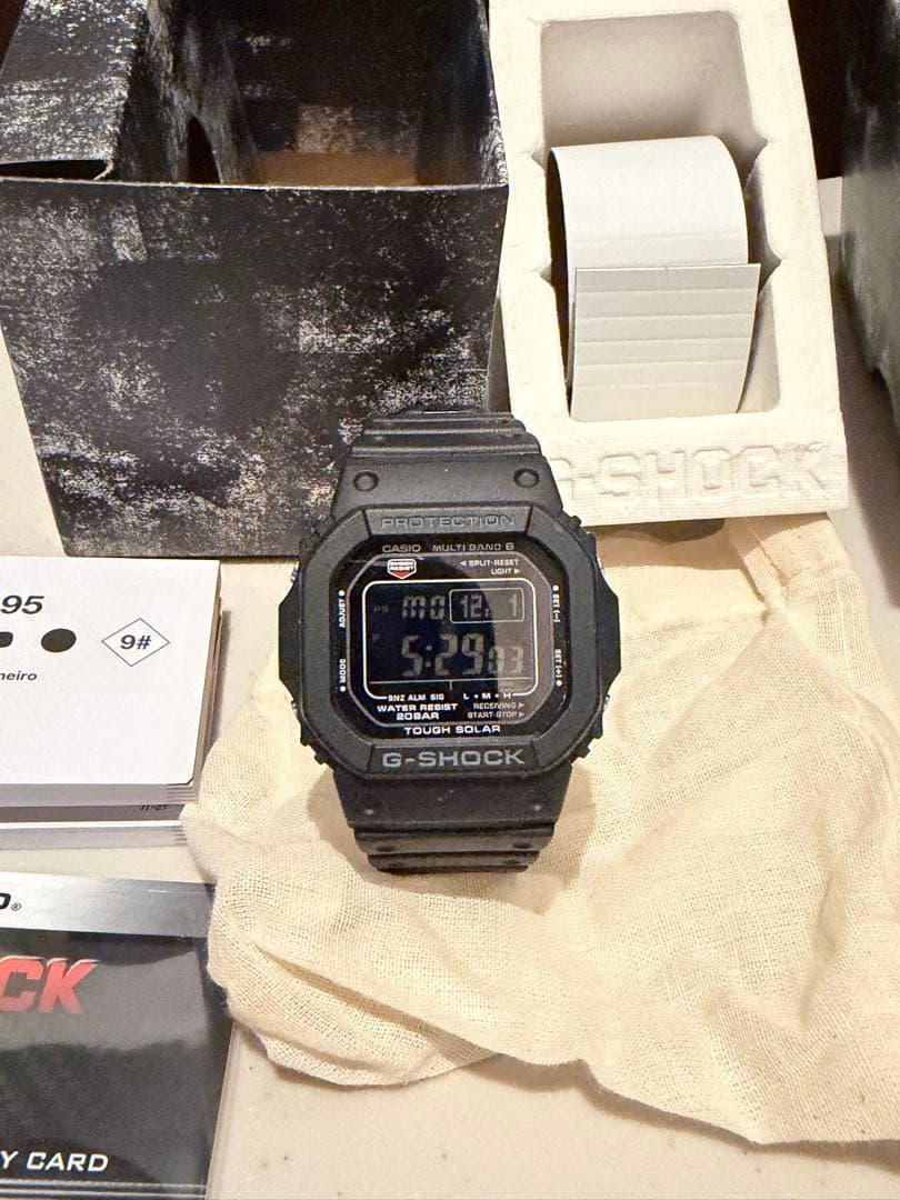 CASIO G-SHOCK GW-M5610U-1BER タフソーラー電波時計