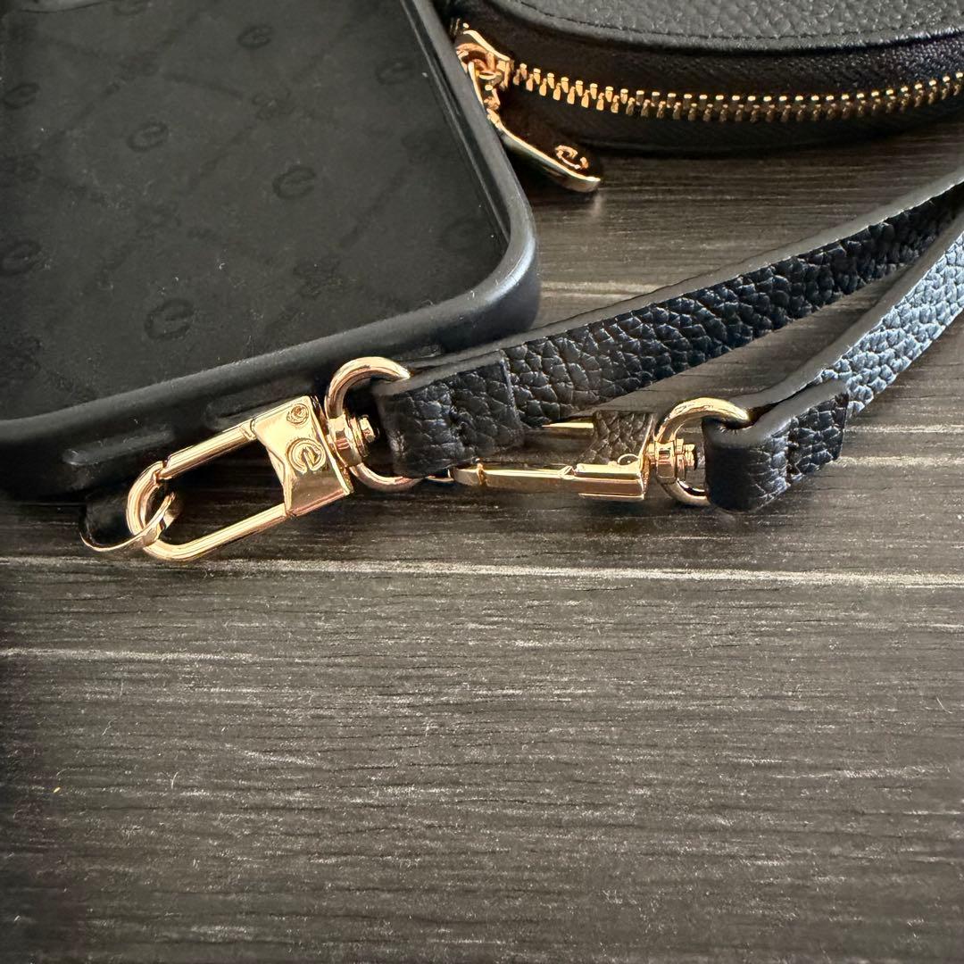 【新中古】CUSTYPEスマホケース/iPhone17Pro/ハートポーチ付き