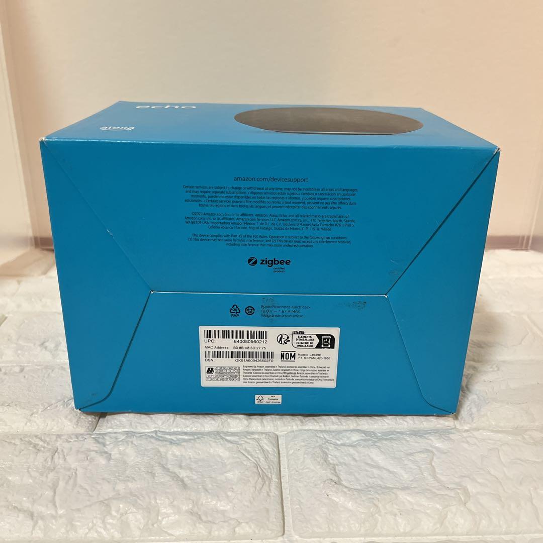 Amazon Echo第4世代 未開封　新品未使用