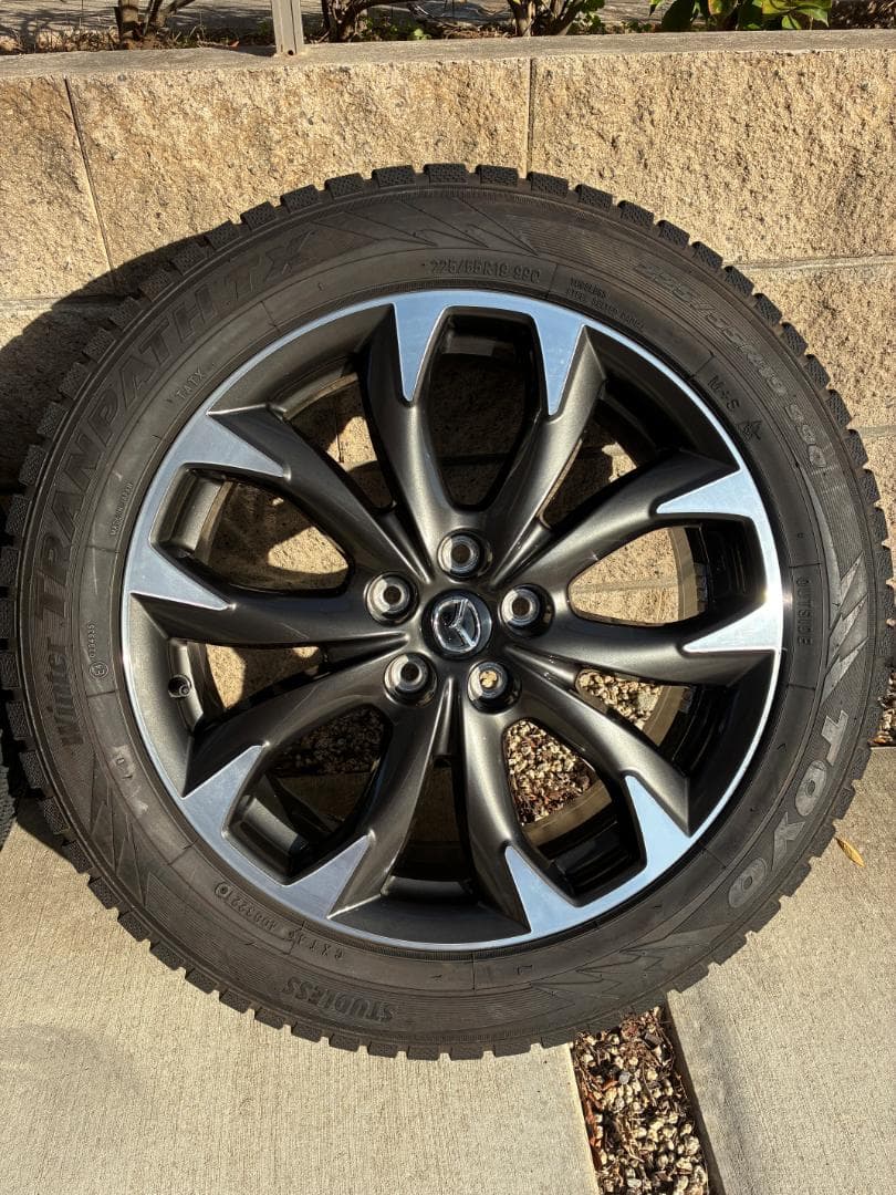 【専用】銀麦様 タイヤ＆ホイール 2個口①