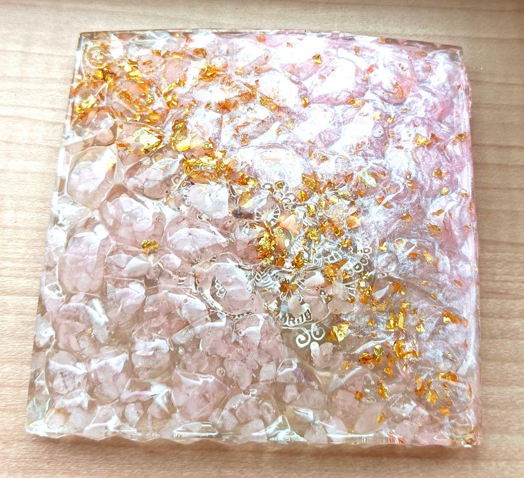 専用ページ　開運絵画　❀レイキコースター夫婦セット❀