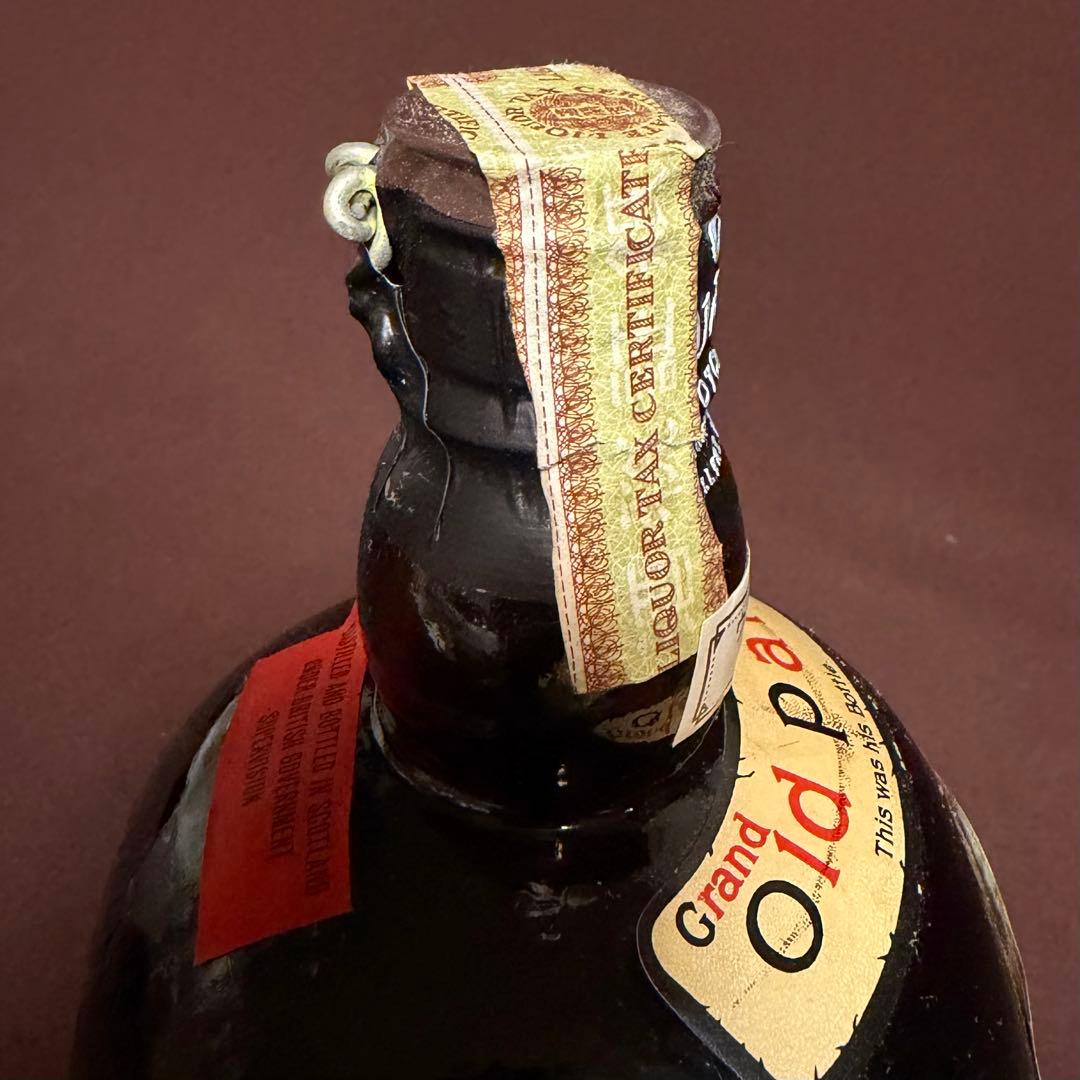 未開栓 オールドパー Old Parr De Luxe 12年 ティンキャップ