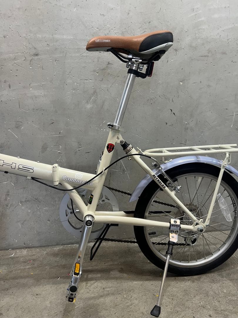折りたたみ自転車　KHS CAPPUCCINO 18インチ クロモリ　KHS