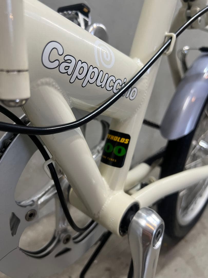 折りたたみ自転車　KHS CAPPUCCINO 18インチ クロモリ　KHS