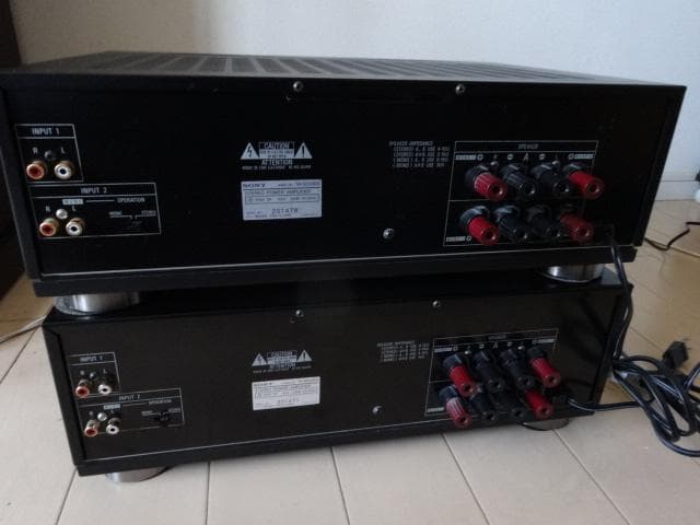 SONY TA-N330ES ステレオ/モノ パワーアンプ 動作品 2台セット