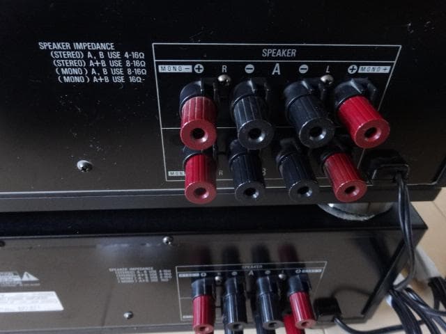 SONY TA-N330ES ステレオ/モノ パワーアンプ 動作品 2台セット