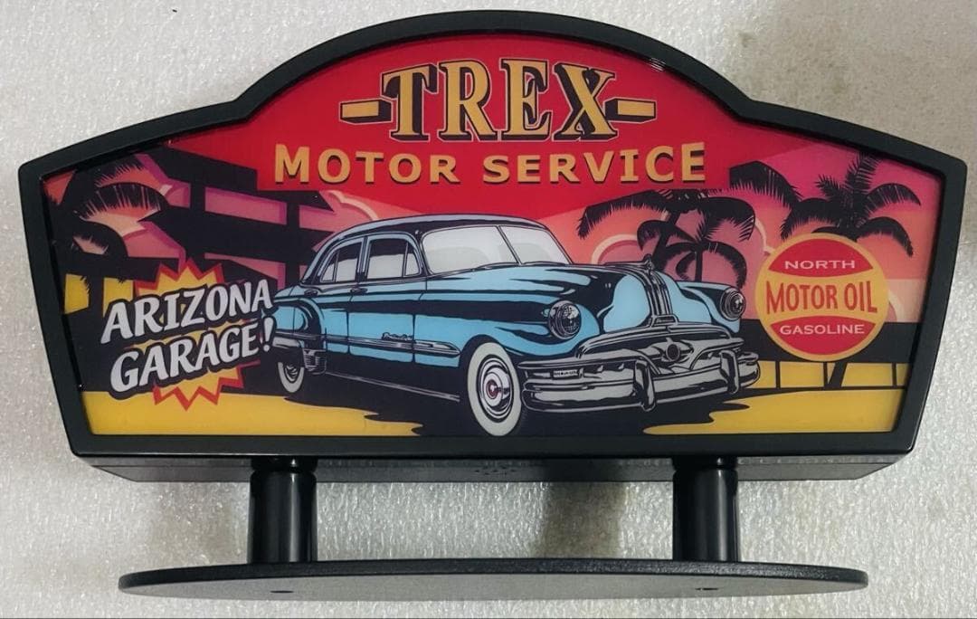 雑貨 バンダイ サインライト アメリカンレトロスタイル 動作確認済み レトロ