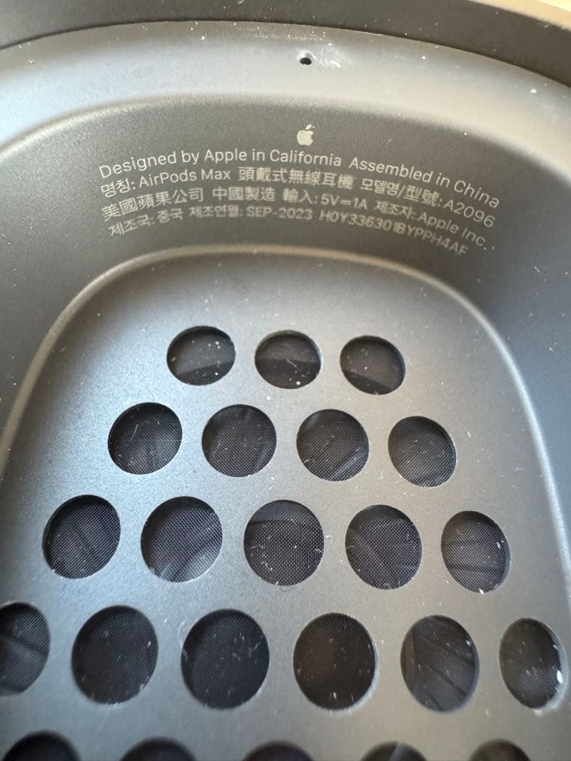 Apple AirPods max エアポッツマックスス ペースグレー