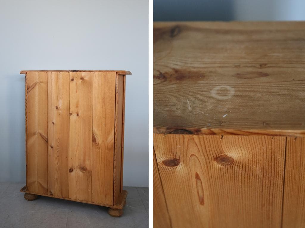 英国アンティーク木製ブックシェルフ/本棚/食器棚/飾り棚/収納ラック92-190