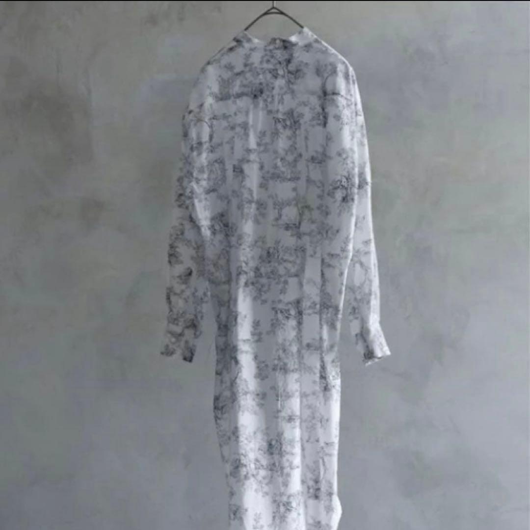 the last flower of the afternoon ロングシャツ