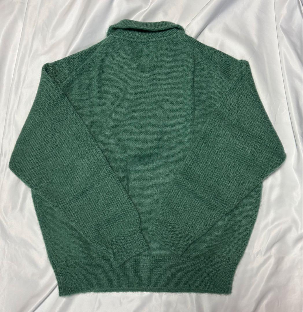 MEIAS メイアス ハーフジップモヘヤニット