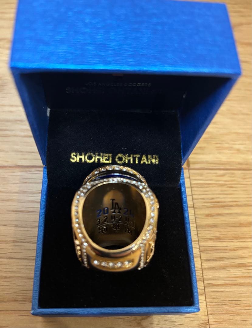 大幅値下！！⭐️一点限定⭐️大谷翔平ワールドチャンピオンリング➕ミニトロフィー等